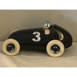 Playforever ‎ Classic BRUNO Racing Car #3  Black Race Car w/ Chrome Rims PL106